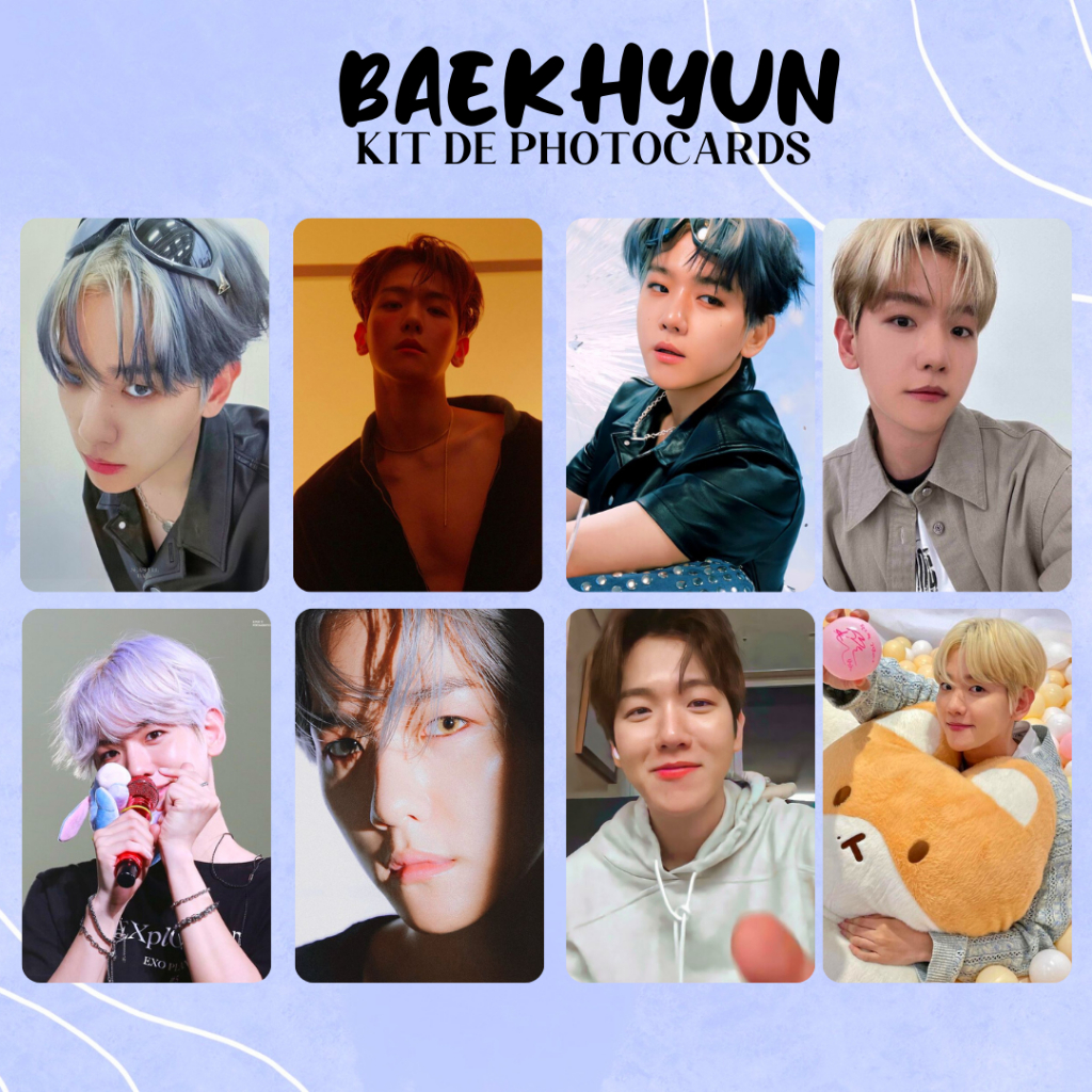 Photocards Baekhyun | Shopee Brasil