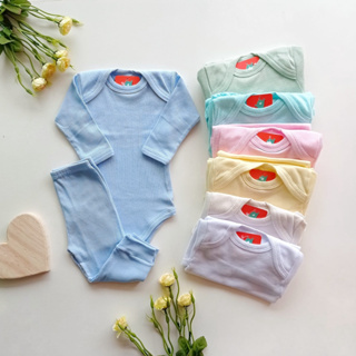 Kit Conjunto 2 Peças Body Manga longa E Mijão enxoval e Maternidade em Oferta na Shopee