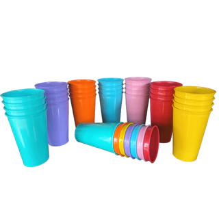 kit 30 copos plasticos 330 ml para sucos/festas/criancas/merenda