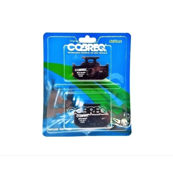 Pastilha Freio Trazeira Yamaha Xtz 150 Crosser 2022 Cobreq