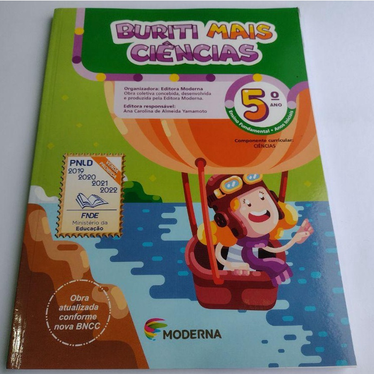 Livro: Buriti MAIS Ciências - 5º Ano | Shopee Brasil