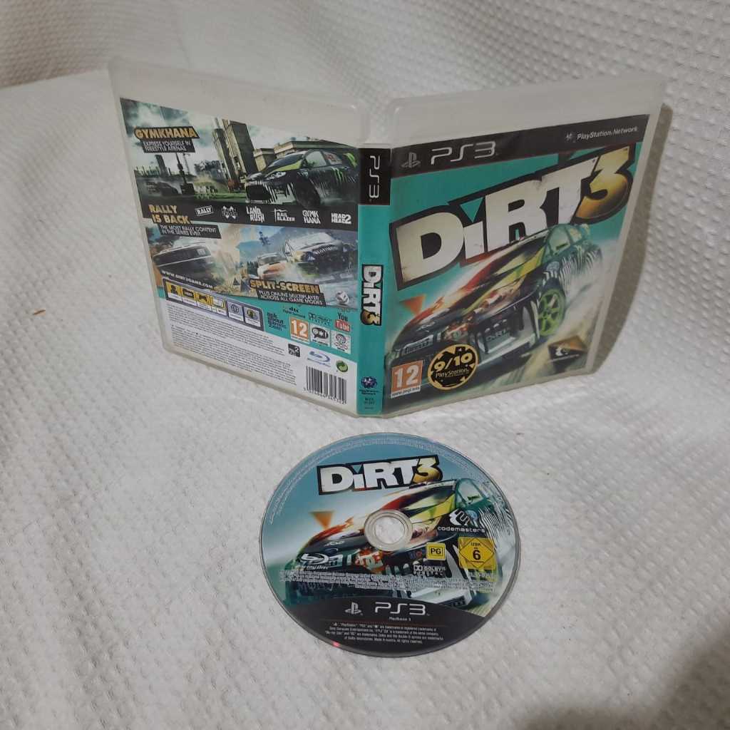 JOGO PS3 DIRT 3 original física
