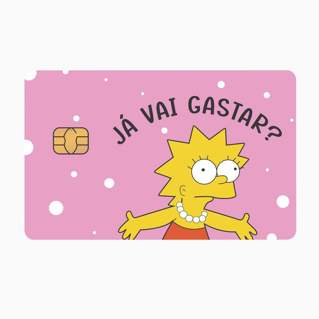 Adesivo Para Cartão de Crédito E Debito Skin Pelicula LiSa Ja Vai ...