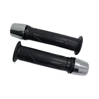 Kit Manopla CG Cargo + Peso Guidão PCX Cb300 Xre300 Cb250 Cbx250 Cbx200 Strada Universal