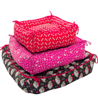 Caminha Pet Cama Quadrada Gorgurinho TAMANHO P M G PROMOÇÃO