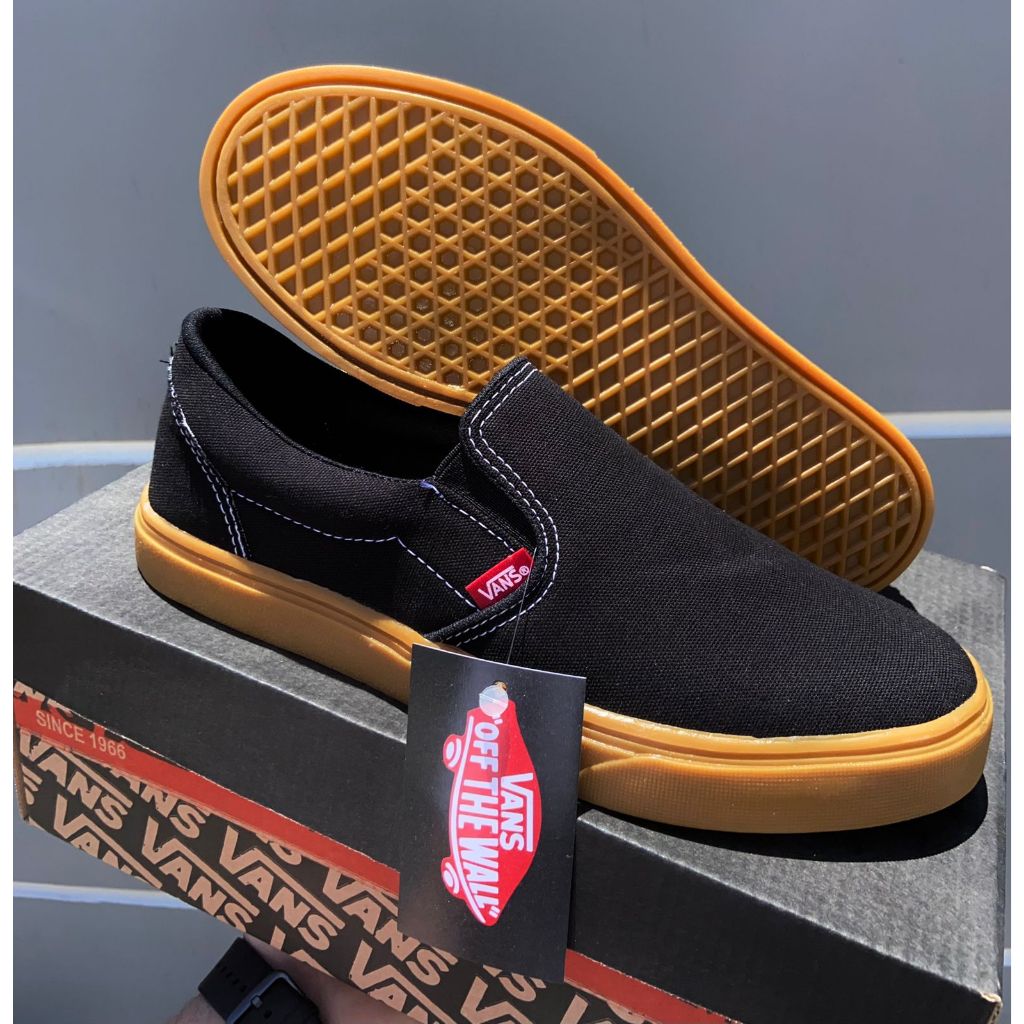 vans alte nere di pelle