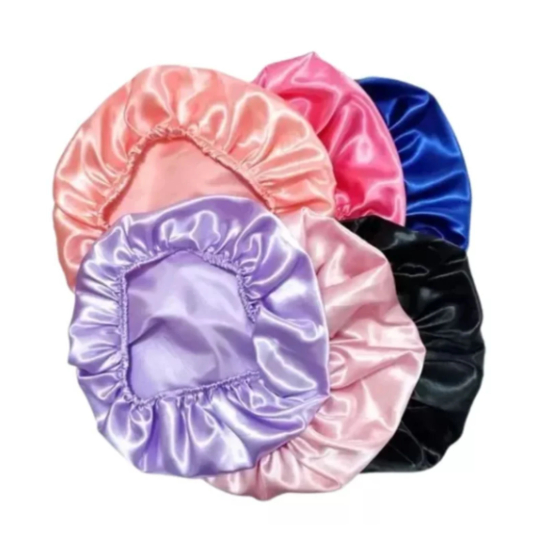 Touca/toca Cetim Anti Frizz Para Dormir Cabelo Cacheado E Liso | Shopee ...