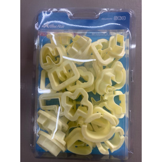 Cortador Letras 2cm 38pcs Blue star