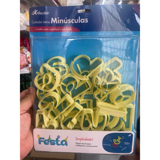 Cortador Letras Minúsculas 34pcs Blue star