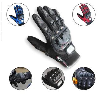 Luva Protetora Para Moto Masculina Pro Bike Motociclista Motoqueiro Motoboy Ciclista Touch screen