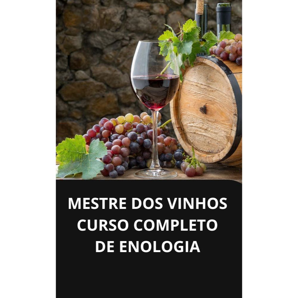 MESTRE DOS VINHOS CURSO COMPLETO DE ENOLOGIA | Shopee Brasil