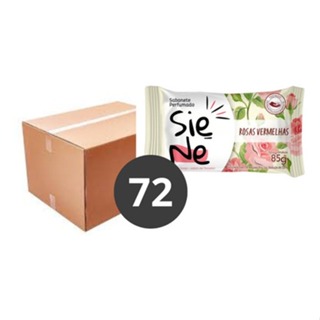 Cx 72 Sabonete Em Barra Siene Rosas Vermelhas 85g Atacado