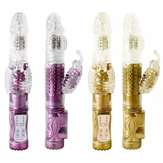 Vibrador Sexual Jack Rabbit Vai e Vem 36 Níveis de Vibrações 26 cm