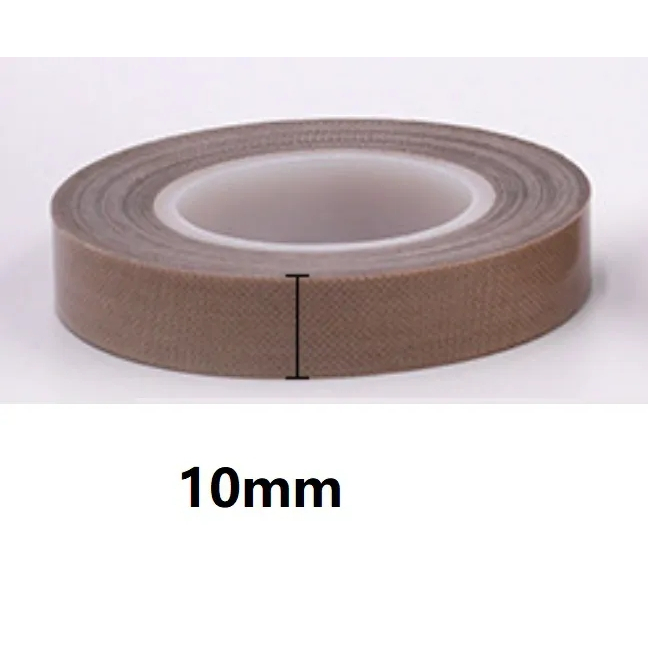 Fita Termica Teflon (PTFE ) Alta Temperatura 10mm/ 20mm /30mm X 10m