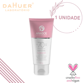 PROTETOR FACIAL ANASOL FPS70 CLAREADOR VEGANO 60GR