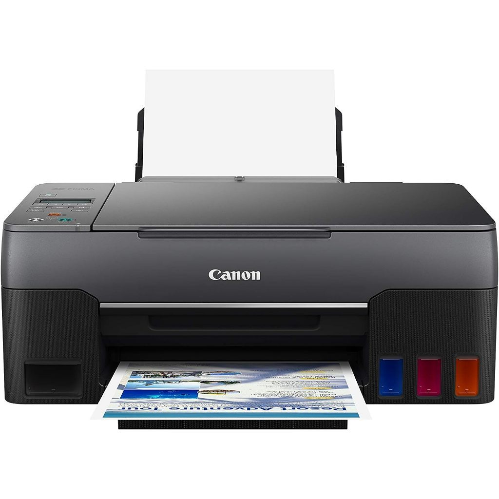 Impressora Multifuncional Canon MegaTank G3160 Preta Tanque de Tinta Colorida Wi-Fi Bivolt
