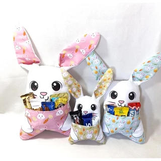 Almofadinha da páscoa Coelhinhos da páscoa porta doces Lembrancinhas em Oferta na Shopee