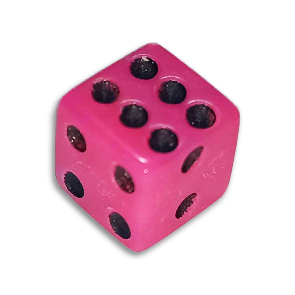 Dado D6 Pequeno 8mm Mini Dado Unidade Várias Cores Avulso RPG Boardgame ...