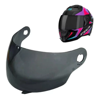 Viseira Fume Capacete Pro Tork Stealth / 788 / G3 / G4 / G5 / G6 Polivisor