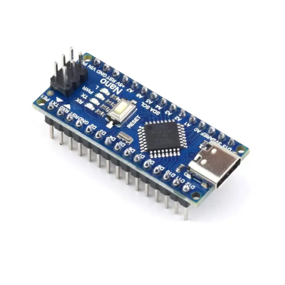 Placa Compativel Arduino Nano V3 Usb Type-c Atmega 328 CH340 | Shopee ...