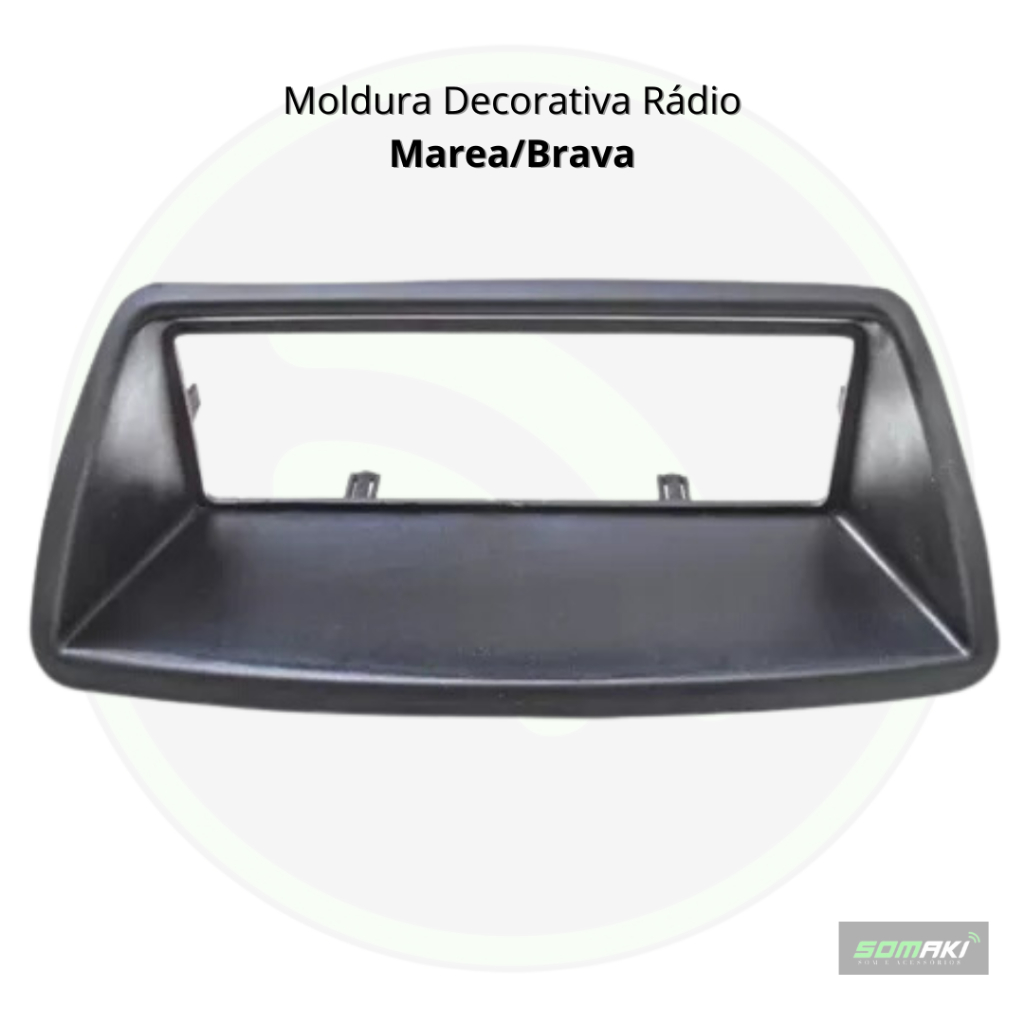 Telaio 1-DIN Per Auto Fiat Brava, Bravo E Marea – Colore Nero