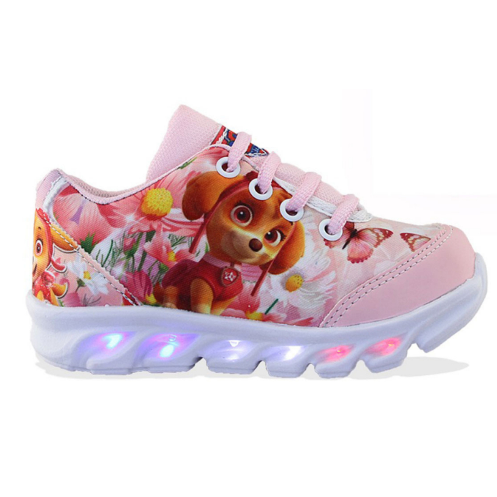 Tenis De Led Patrulha Canina Skye Feminino Lançamento Novo