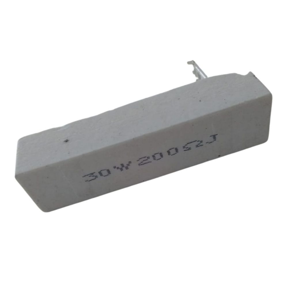 RESISTOR HORIZONTAL DE CIMENTO 30W 220OHM (HOHSING) | Shopee Brasil