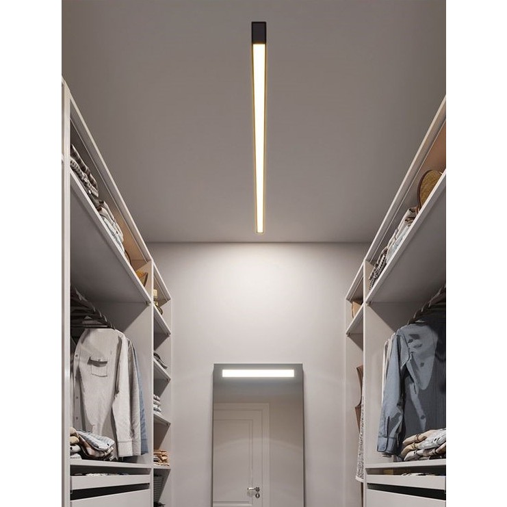 Luminária Sobrepor 1metro 30x20mm Preto ou Branco Perfil Fácil Instalação ENVIO IMEDIATO