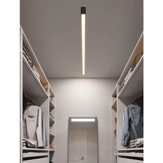 Luminária Sobrepor 1metro 30x20mm Preto ou Branco Perfil Fácil Instalação ENVIO IMEDIATO