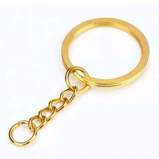 argola italiana achatada  para chaveiro - italiana 25mm 50 peças em Oferta na Shopee