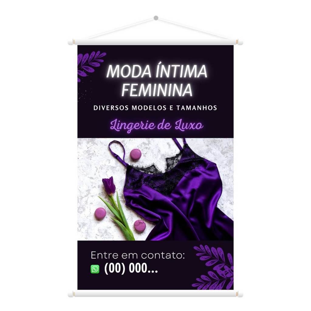 Banner Oferta De Roupas Femininas BANNER ARTE PRONTA BRECHÓ ROUPAS