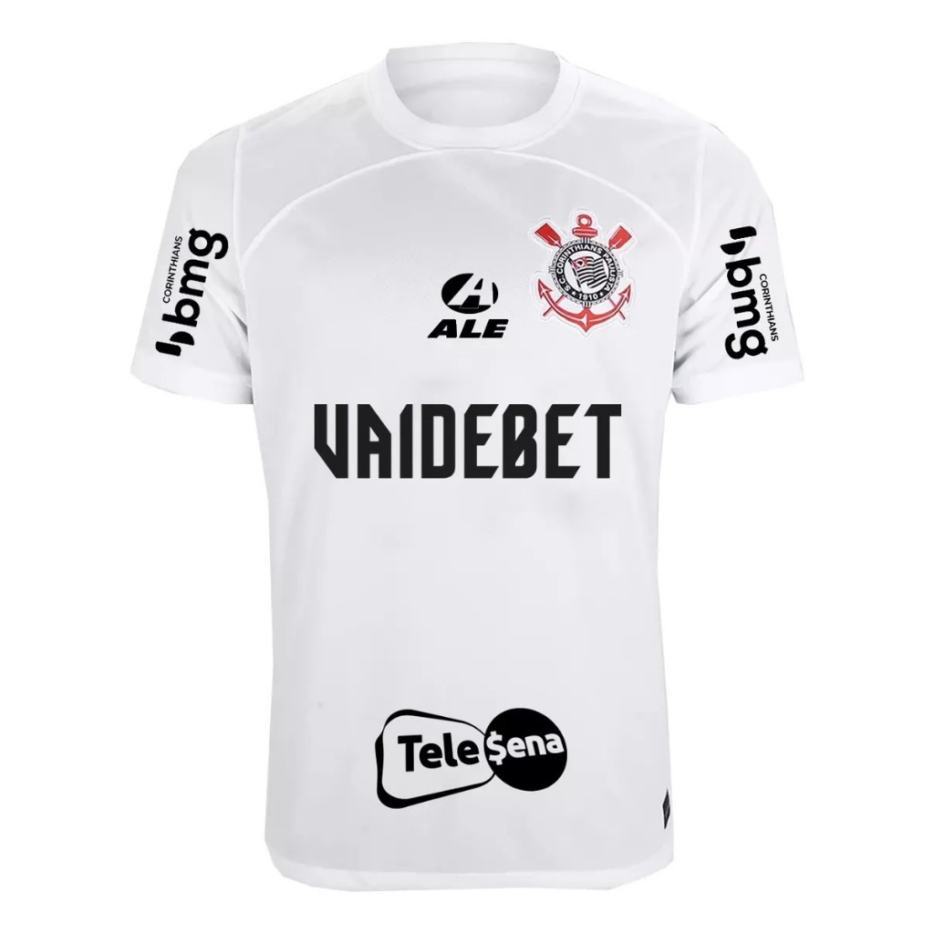 Camiseta Corinthians Retrô Basilio Branca