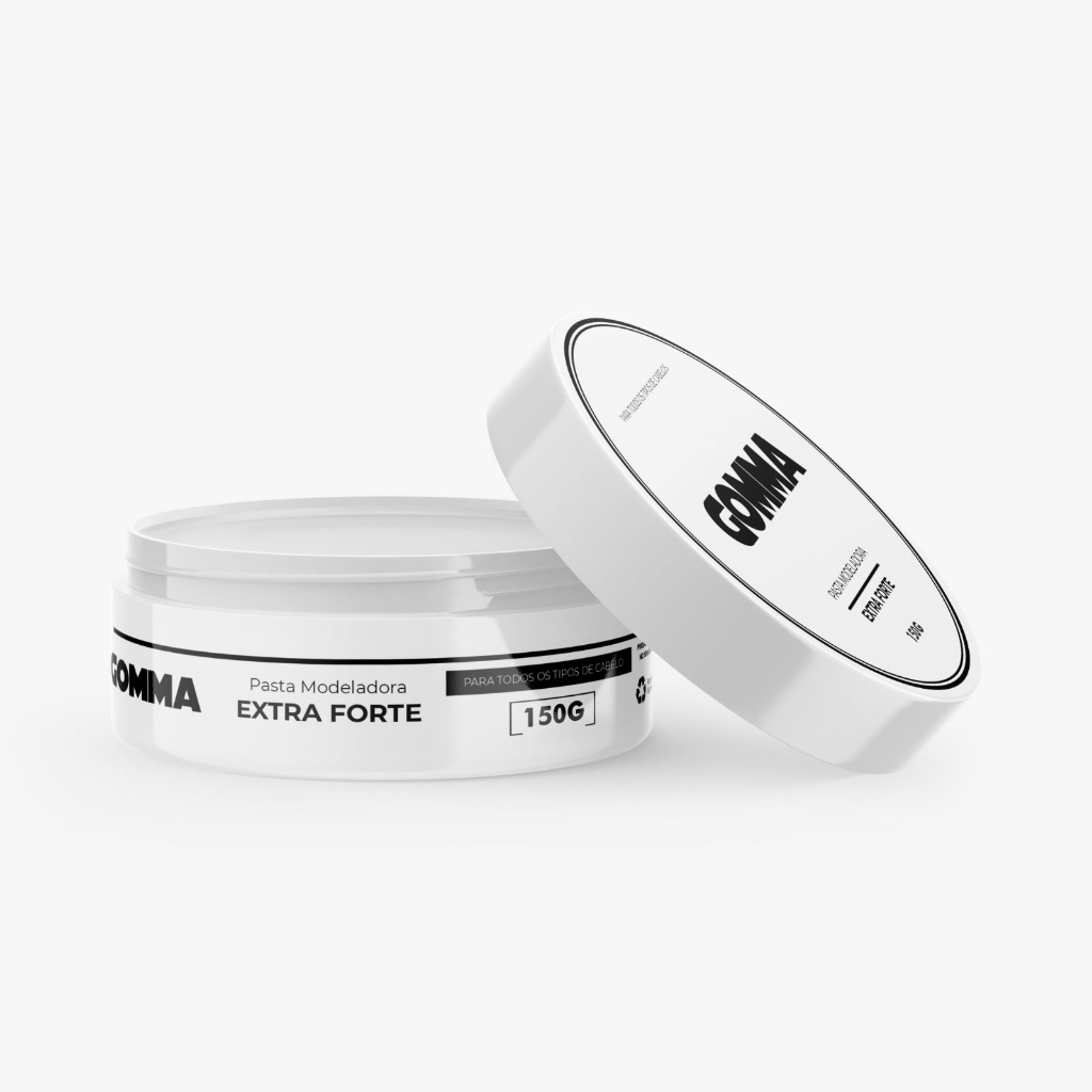 Pasta Modeladora Incolor Extra Forte 150g Gomma 1 Unidade | Shopee Brasil