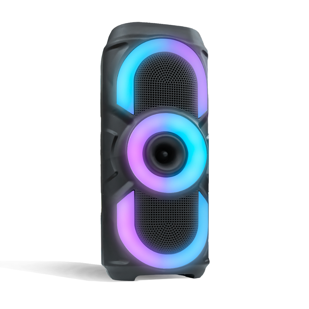Caixa De Som Bluetooth Portátil RGB Potente TWS USB Estéreo 30/50W Para Praia, Festa ou Viagem-Xtrad