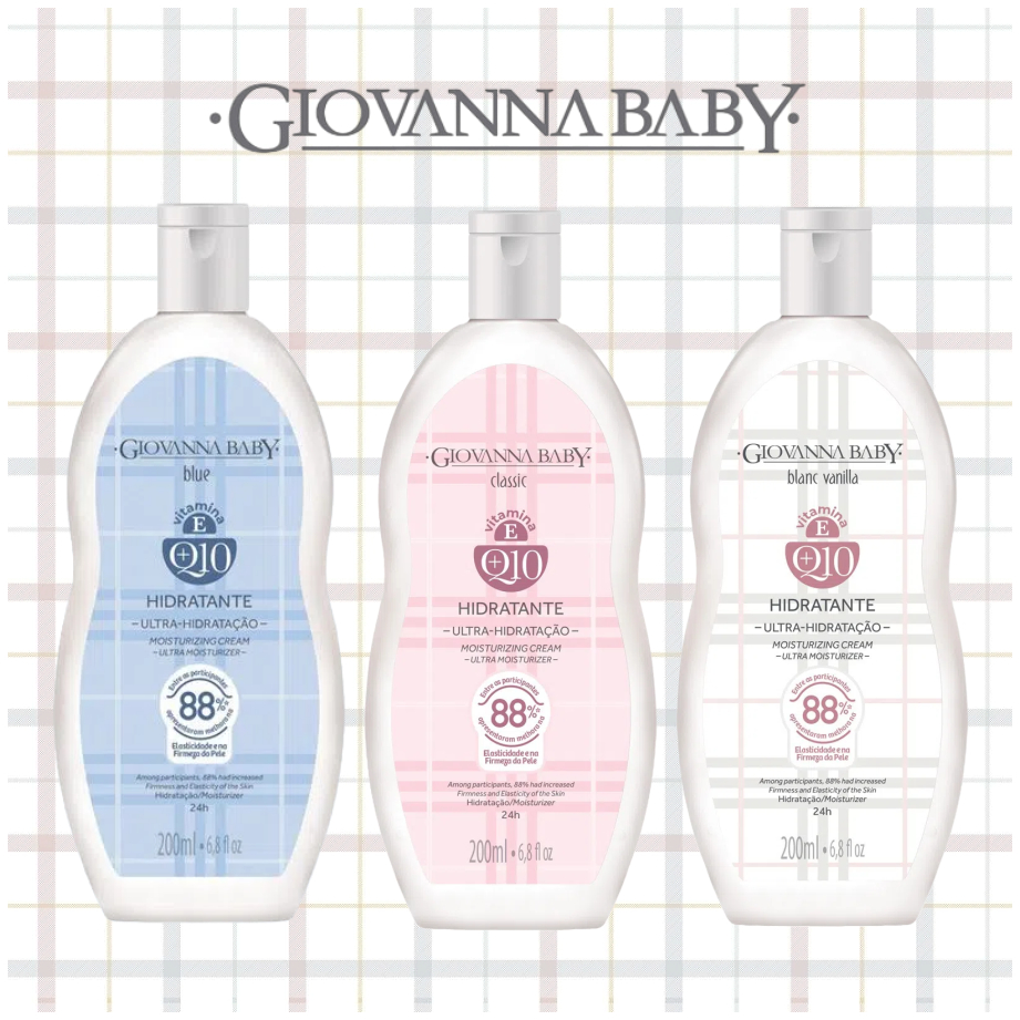 CREME HIDRATANTE DESODORANTE GIOVANNA BABY Q10 - 200ML | Shopee Brasil