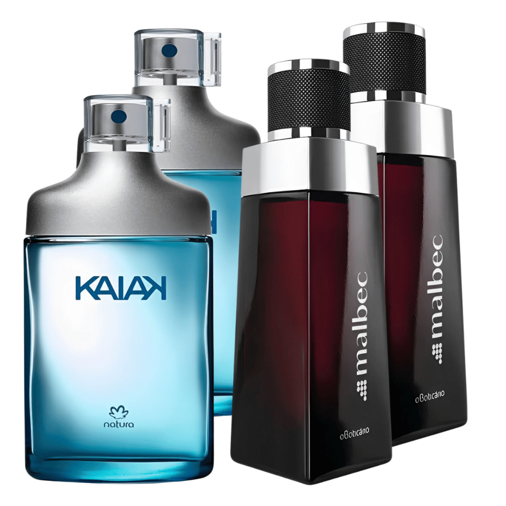 Kit 4 Perfumes Vendidos Mais Avon