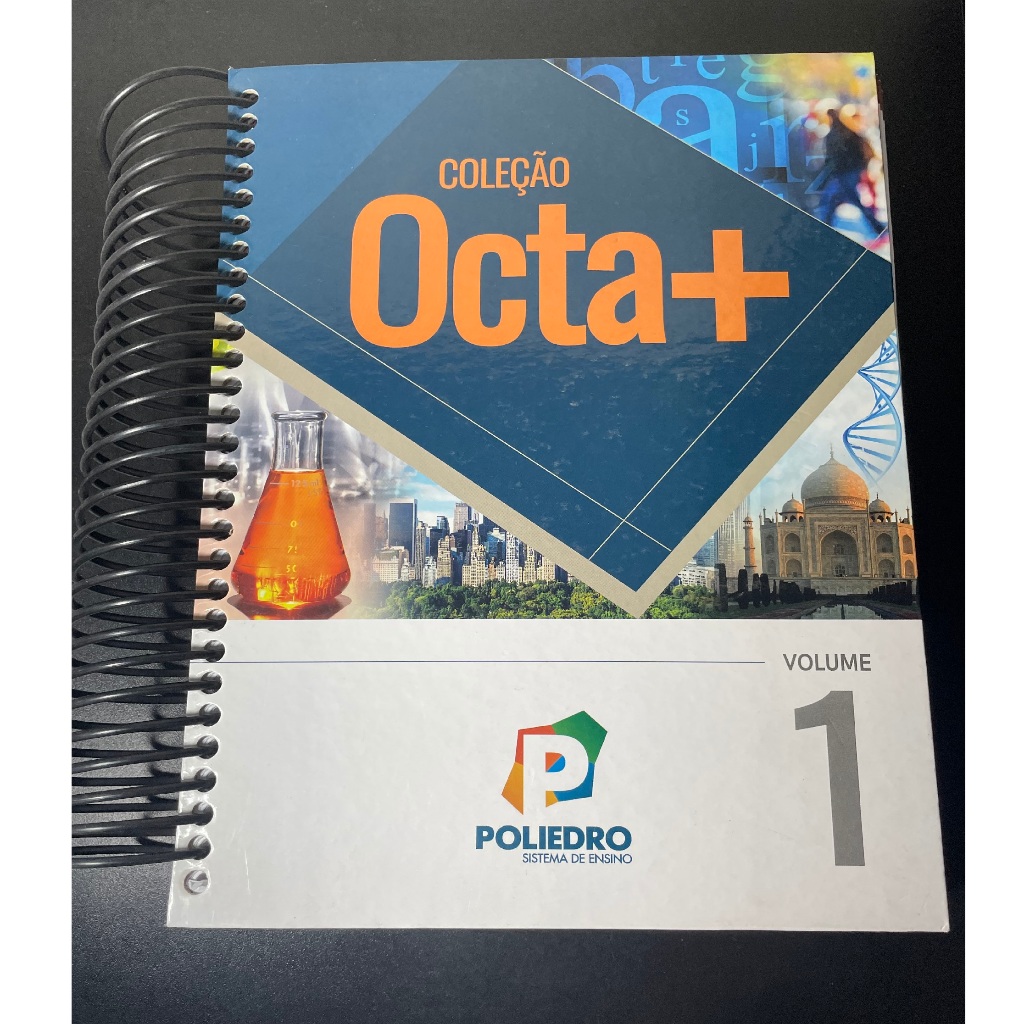 Apostila do Cursinho Poliedro - Pré vestibular - Octa + | Shopee Brasil