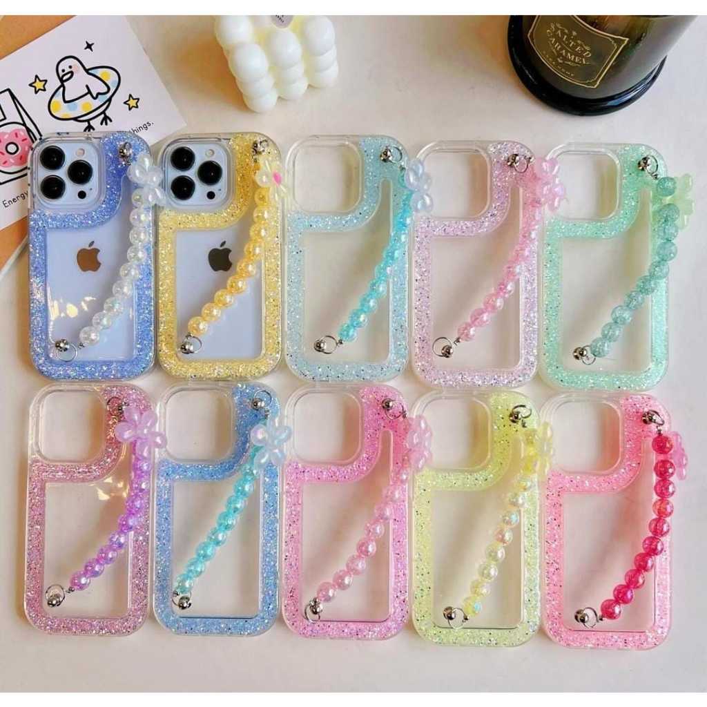 Capa Capinha Transparente com alça com bolinha A05/A05S/ A15/ A25/ A12/A13/ A14/ A22