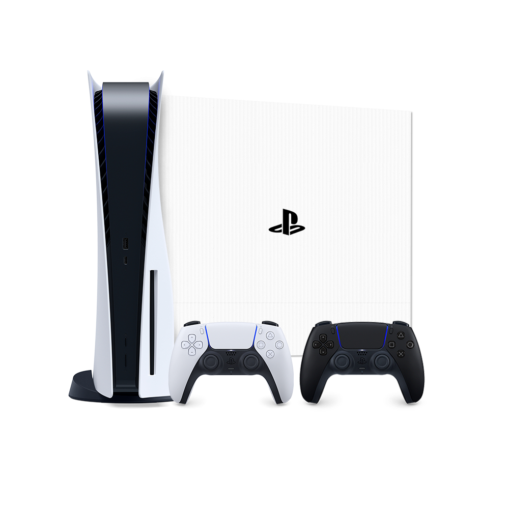 Console PS5 (com leitor de disco) - Branco + 01 Controle Dualsense preto