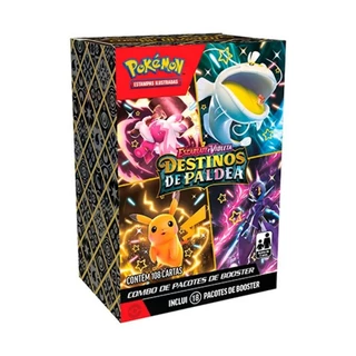 [PRÉ-VENDA] Combo de Pacotes/Mini box - Escarlate e Violeta - Destinos de Paldea - Pókemon TCG - Copag