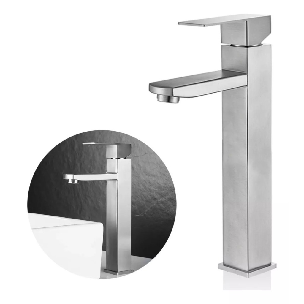 Torneira p/ banheiro luxo monocomando com misturador quente e frio