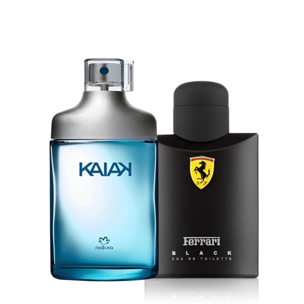 Kit De 2 Kaiak e Ferrare Black 100ml