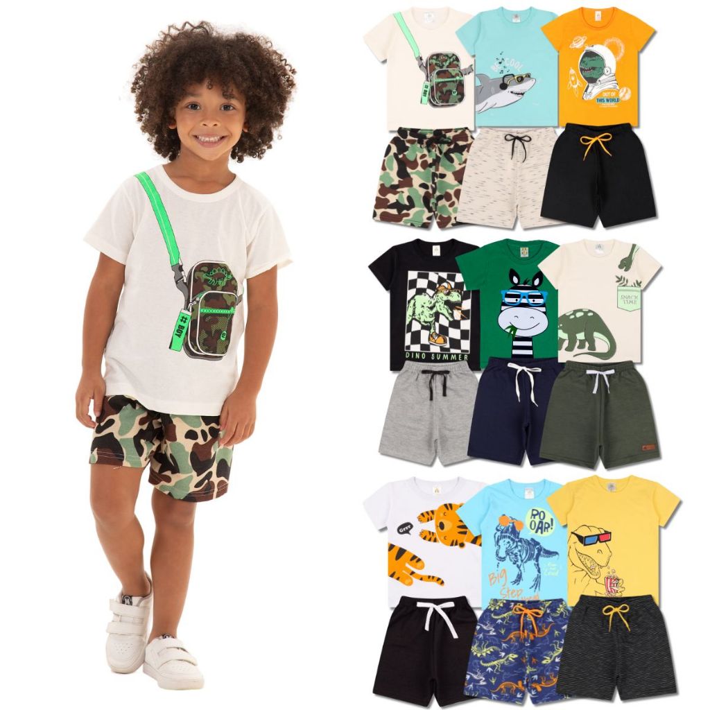 Roupas de marca infantil sales baratas