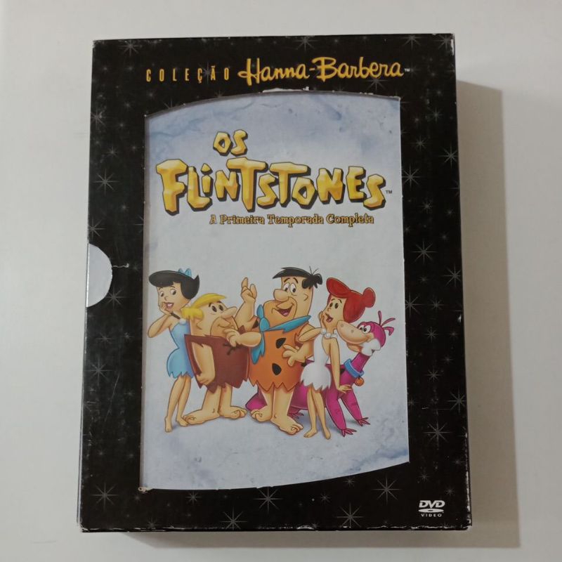 DVD Os Flintstones 1ª Temporada Completa Coleção Hanna Barbera | Shopee ...