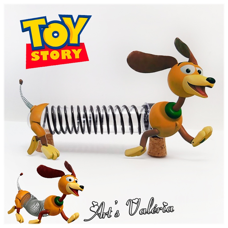 Tubete Cachorro Slinky Toy Story - Pacote com 10 unidades
