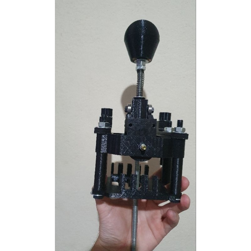 Câmbio H Shifter MONTADO PC 6 marchas mais ré impressão 3D