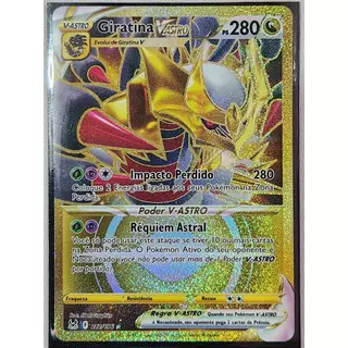 Carta Pokemon Giratina-V-ASTRO (212/196) EE11