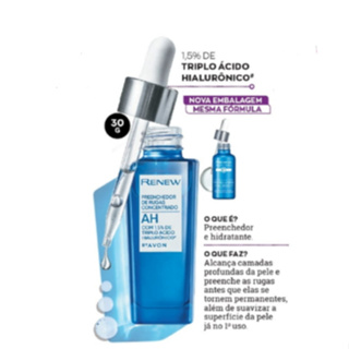 Hialurônico Renew Clinical Concentrado Facial Preenchedor de Rugas