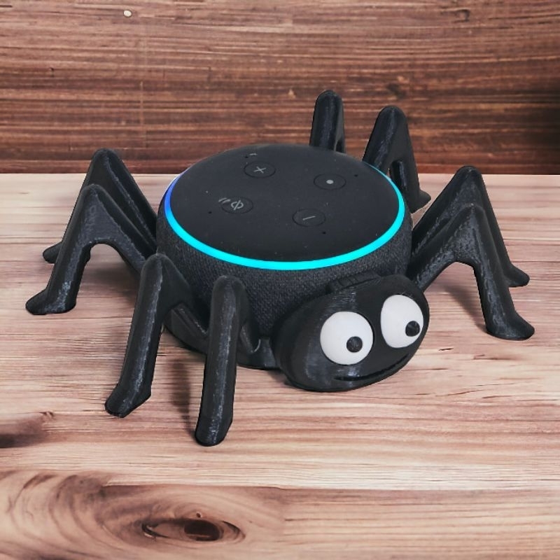 Suporte Alexa Echo Dot 3. Tema Aranha decoração criativa, escultura, Presente, miniatura