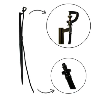 Kit Irrigação Com Micro Aspersores Bailarina- 5 pçs
